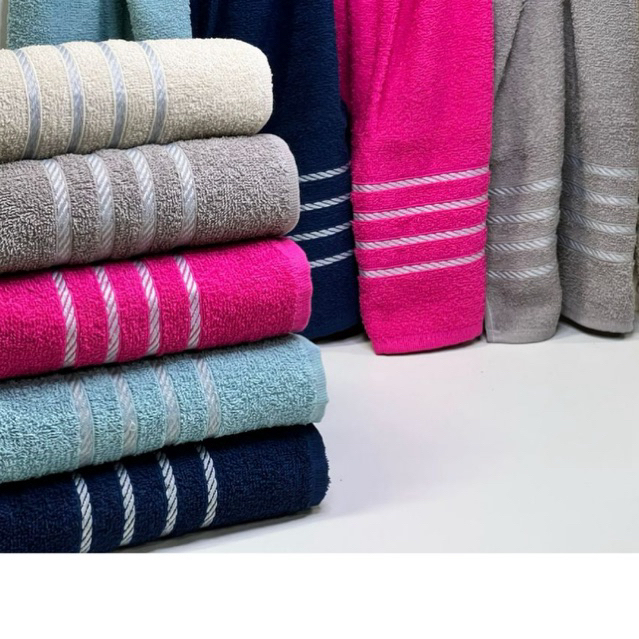 Kit 5 Toalhas Grossa Linda Luxo Felpuda 100% Algodão Fofa Macia