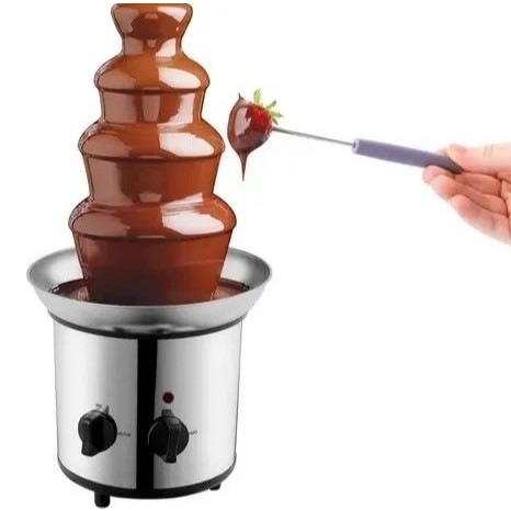 Cascata de Chocolate Queijos e Caramelos em Inox 127V