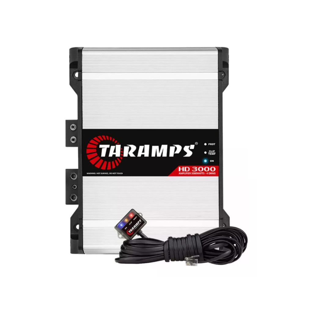 Módulo Amplificador Taramps HD3000 3000W Rms 4 Ohms Branco