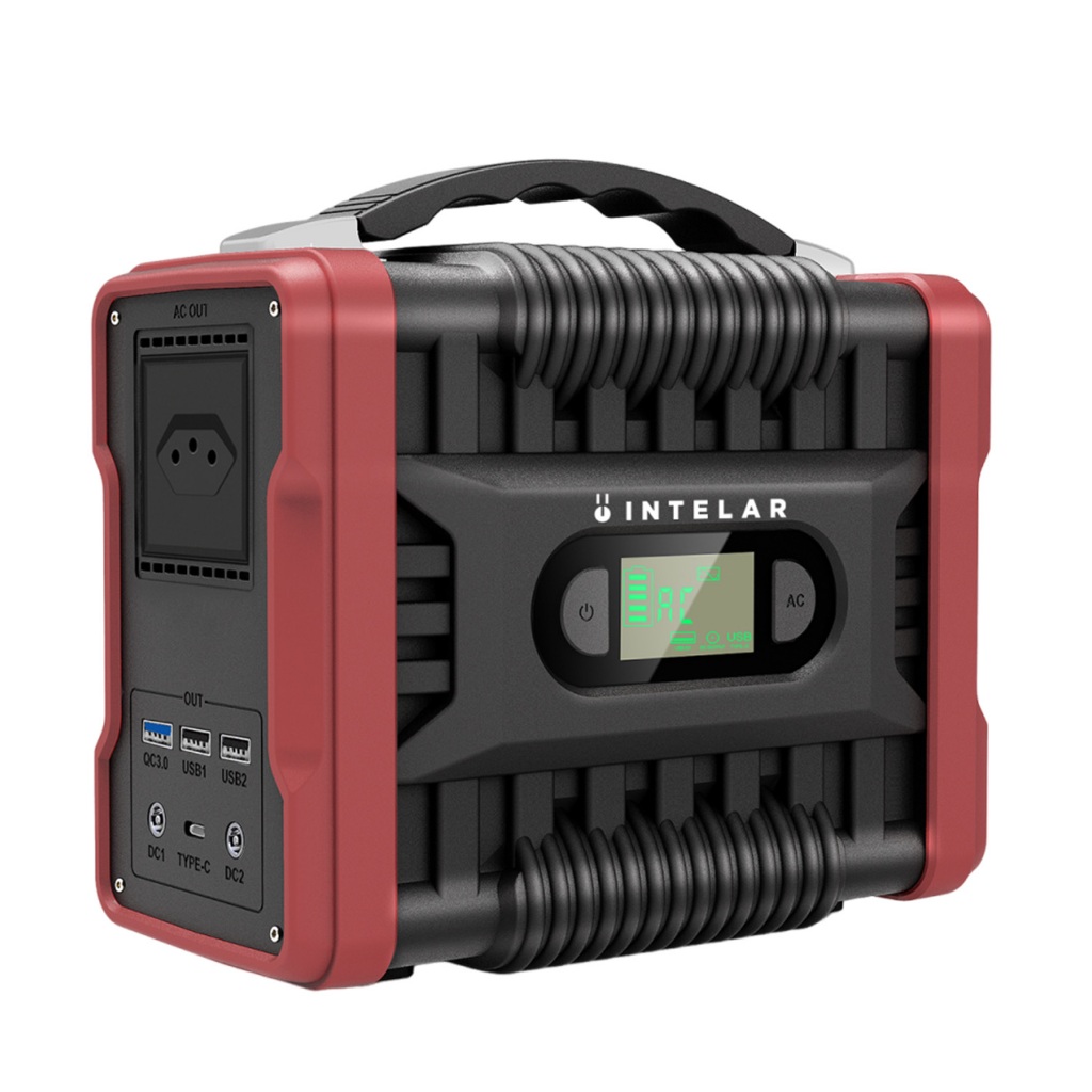 Estação De Energia Solar Portátil Intelar Int560 200w/222wh 220v Ac