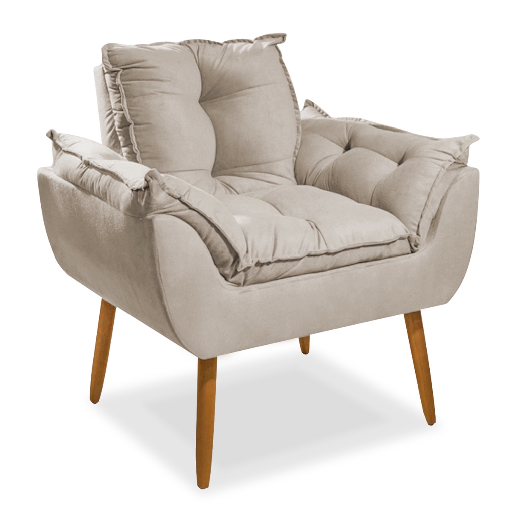 Poltrona para Manicure Salão de Beleza Opala Pés Palito