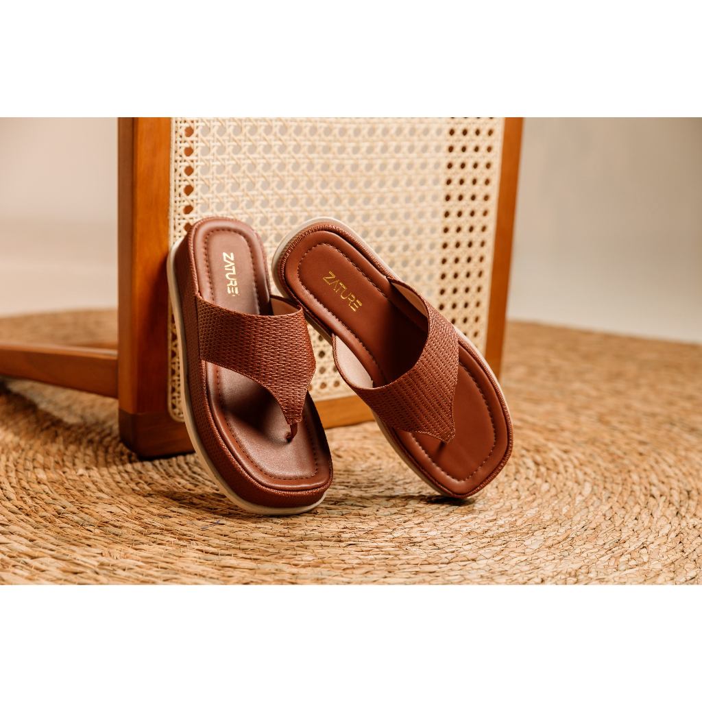 Tamanco Feminino Flatform Confortável Chinelo de Dedo Asa Delta Tendência Moda Conforto Leve Zature
