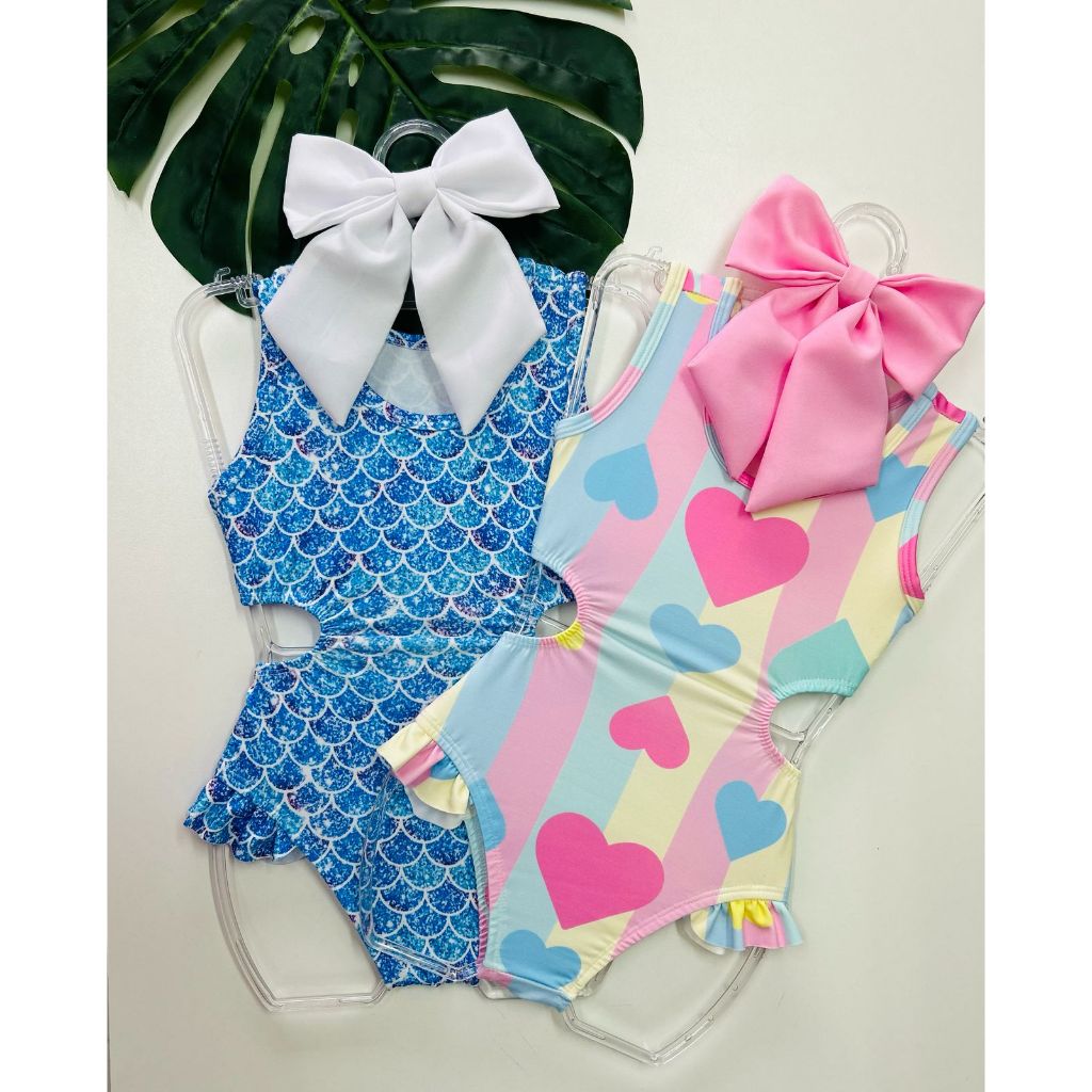 Maiô Infantil Body Maiô Infantil Natação Praia Piscina Verão