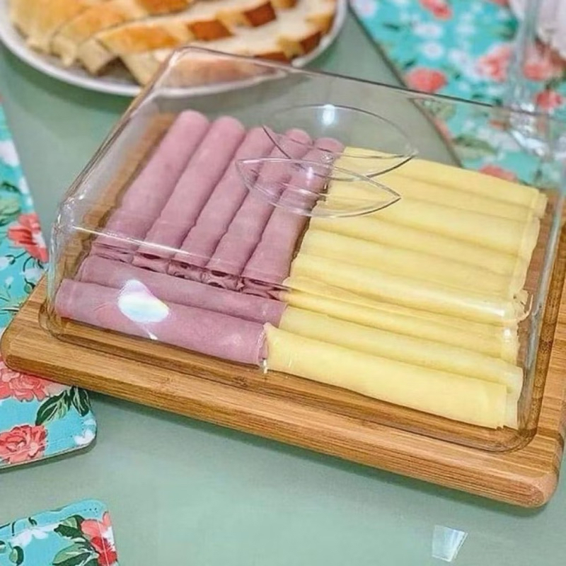 Porta Frios em Bambu 24x18x7,5cm NOVIDADE