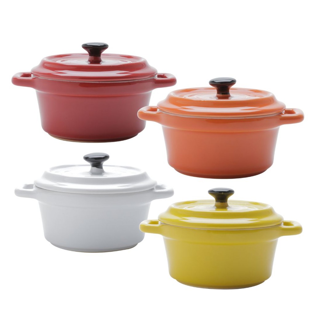 Mini Caçarola de Porcelana Black Lid 13cm Wolff