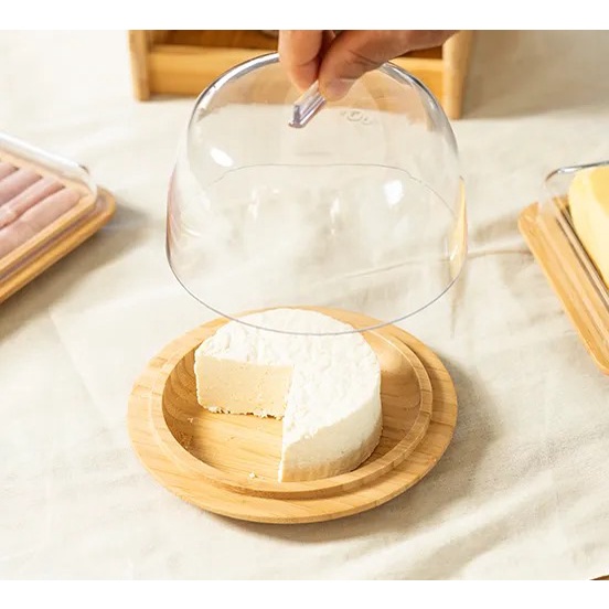 Porta Queijo Minas Queijeira Bambu Sense Ou