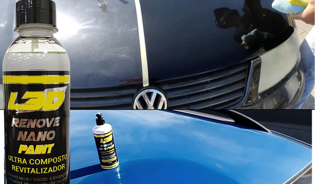 Polidor de Pintura L3D Brilho Intenso Revitalização da Pintura