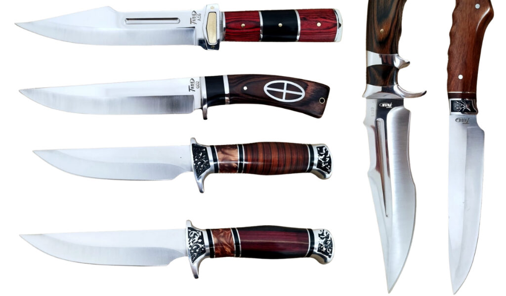 Faca Para Churrasco Profissional Luxo Super Afiada Bainha