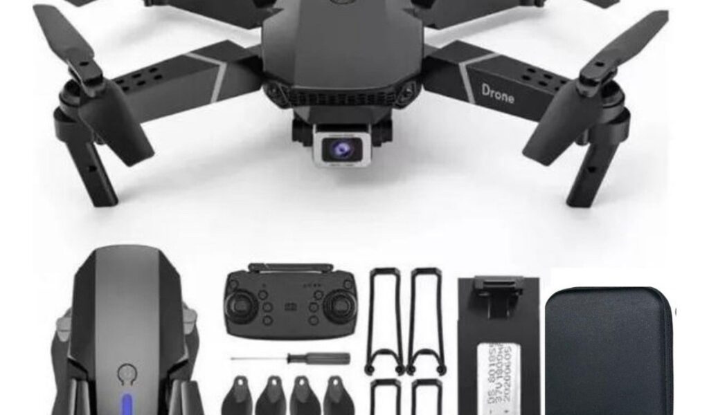 Dli Drone Mini E99 Pro Camera 4k Com 1 Bateria Wi-fi Preto