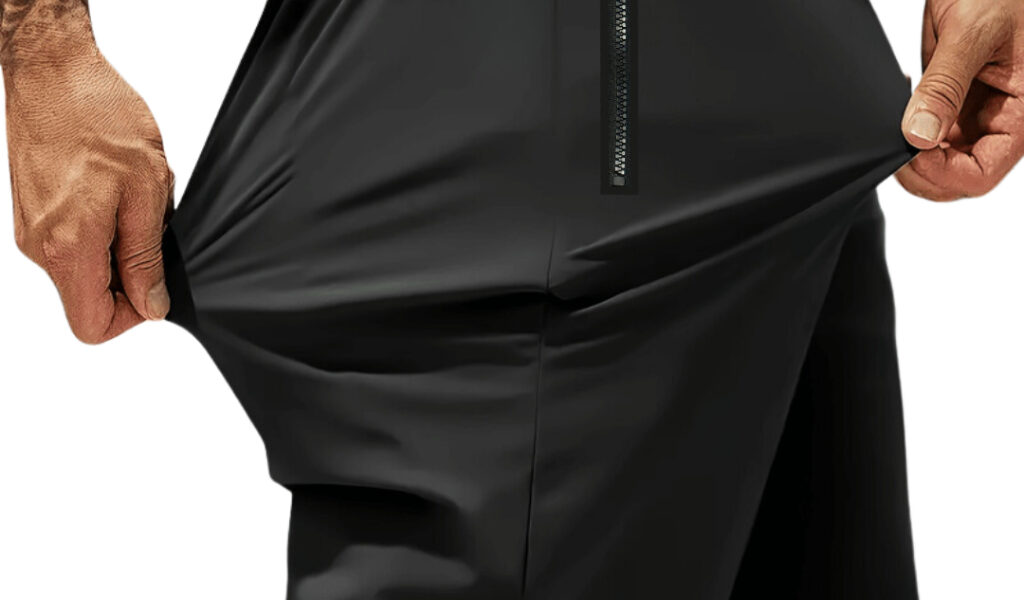 Bermuda maculina academia tactel com elastano bolso com ziper shorts com ziper alta qualidade MOVE FIT