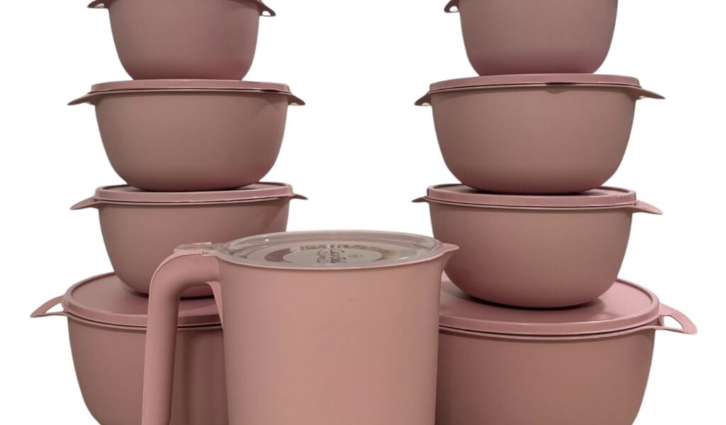 Conjunto Bowl Pote Plástico Redondo 10 peças + 1 Jarra OU 3 Peças, Microondas, Lava-Louças, Freezer