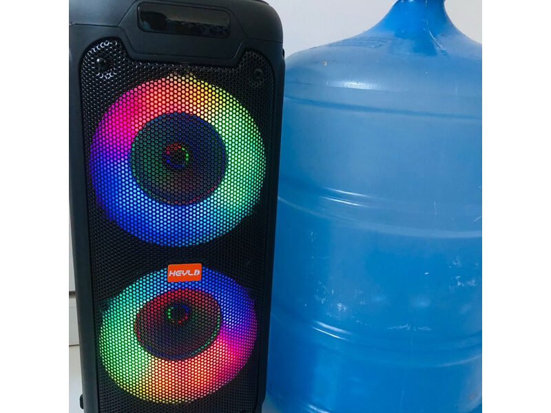 Caixa de Som Bluetooth Portatil 2000w (p.m.p.o.) Heyld HY-1110/4248 Karaokê
