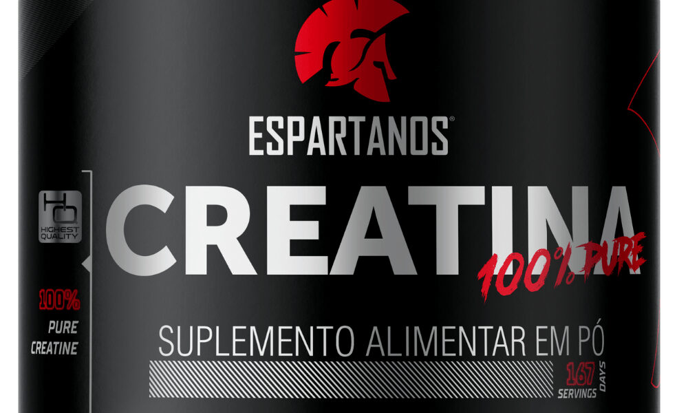 Creatina Monohidratada 100% Pura 500g - Espartanos Suplementos