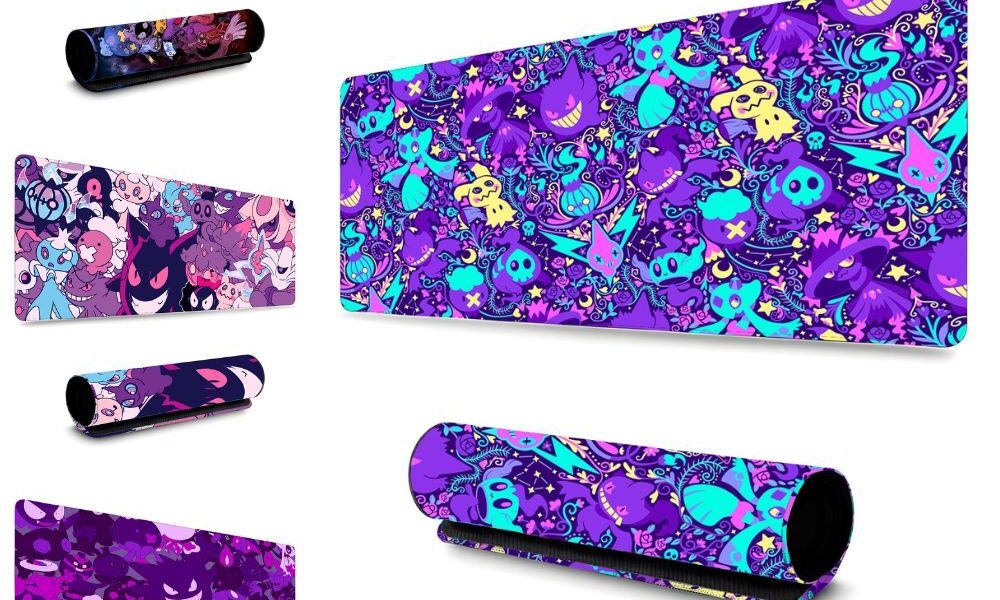 Mousepad Gamer Estampado - Fantasmas PKM Várias Estampas e Tamanhos