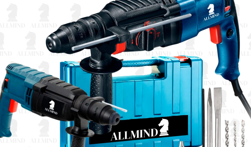 Martelete Furadeira de Impacto Rotativo 5kg Rompedor Demolidor Perfurador 960w Makita Bosch Dewalt