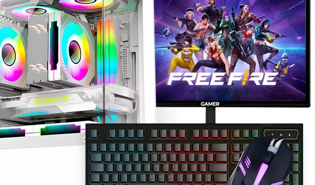PC Gamer Completo, Intel Core i5, GT 610, 12GB de Ram, SSD 480GB, Monitor 19