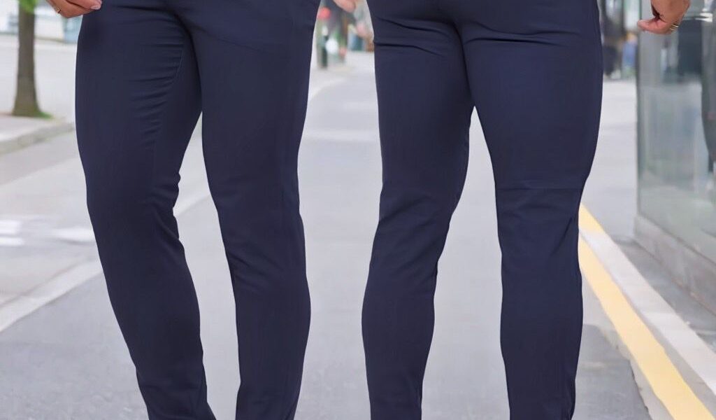 Calça Masculino Sport Fino Com Bolso Embutido , Sarja Brim Com Elastano Cores Lançamentos