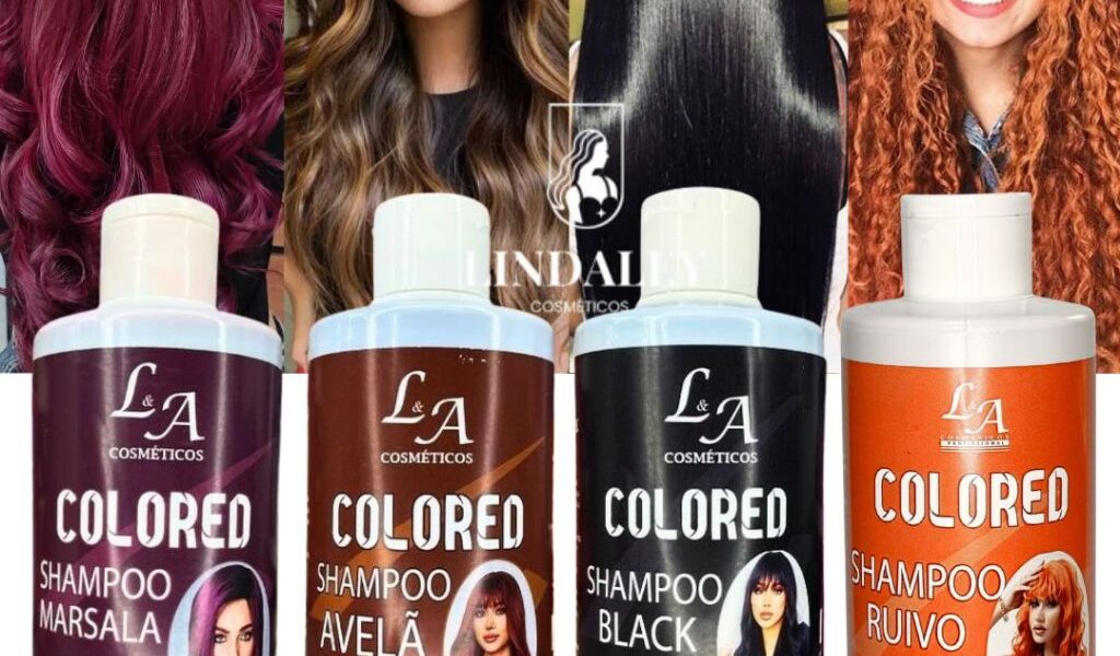 Shampoo Escurecedor Cabelos Brancos Tonalizante Colored 300ml Efeito 100% Natural Super Resultado