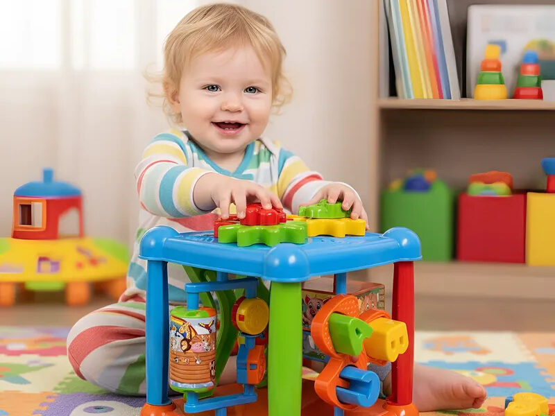 Brinquedo de Menino Blocos Interativos Educativo Letras e Peças Interativas Para Desenolvimento Infantil 166 Divplast