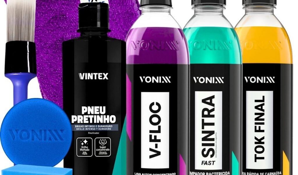 KIT SHAMPOO V-FLOC CERA TOK FINAL VEXUS VONIXX PRETINHO VINTEX