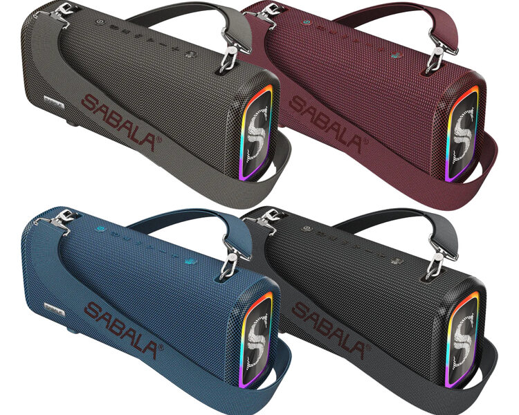 Caixa de Som Sabala DR-908 Pro Alto-Falante Portátil Bluetooth Potente