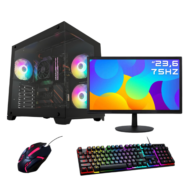 Pc Gamer Completo Ryzen 5 5600GT - 16gb Ram - SSD 480GB