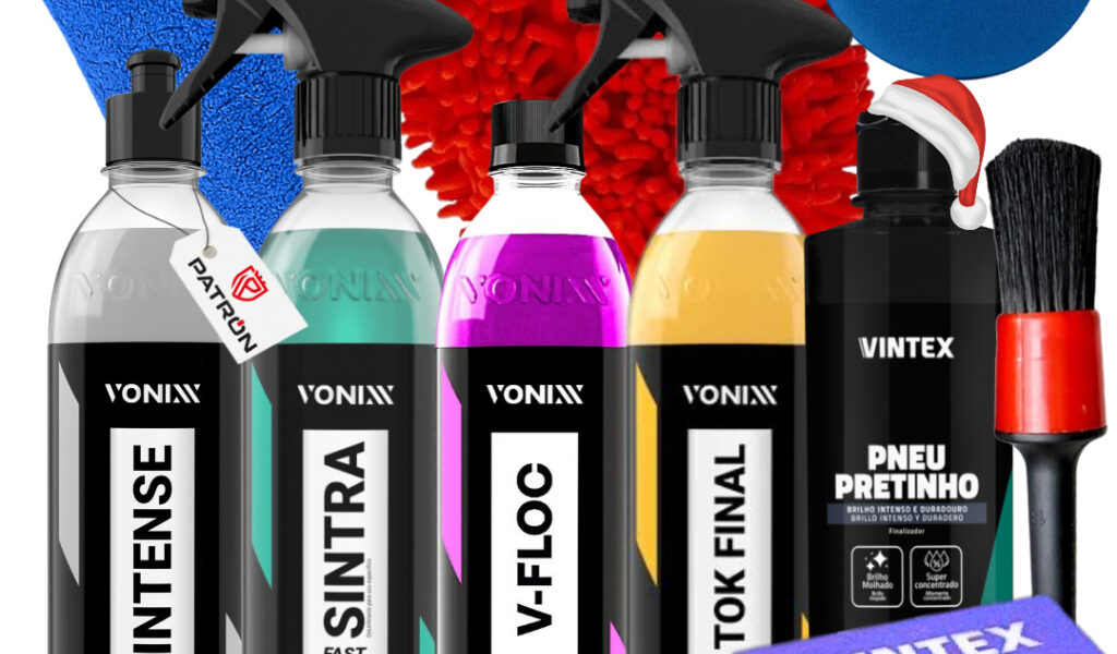 Kit Lavagem Shampoo Cera Tok Final Intense Sintra Fast Vonixx Oferta de Natal