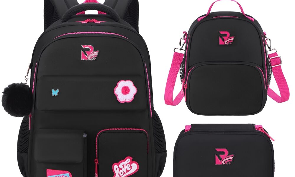 Kit 3 Mochila Grande + Mini Mochila +Bolsa de Mão – Conjunto Versátil para Estudantes e Viagem