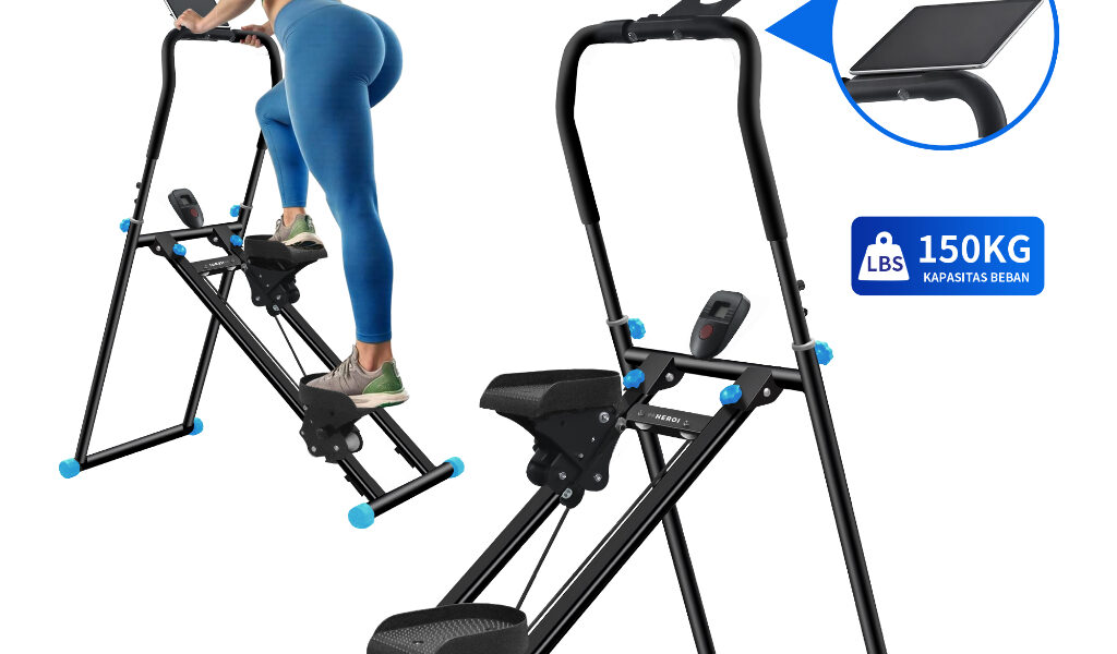 HEROI estepper doméstico 150kg, 25dB, 0.35m² - Para Casa