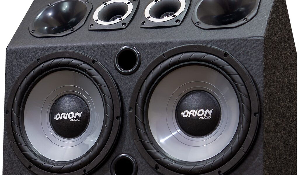 Caixa Trio Dupla Dutada Falante 12 + 2 Cornetas 2 Tweeters