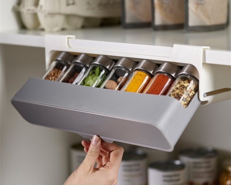 Organizador Porta Tempero 6 Potes Cozinha Prateleira(entrega em 24 horas)