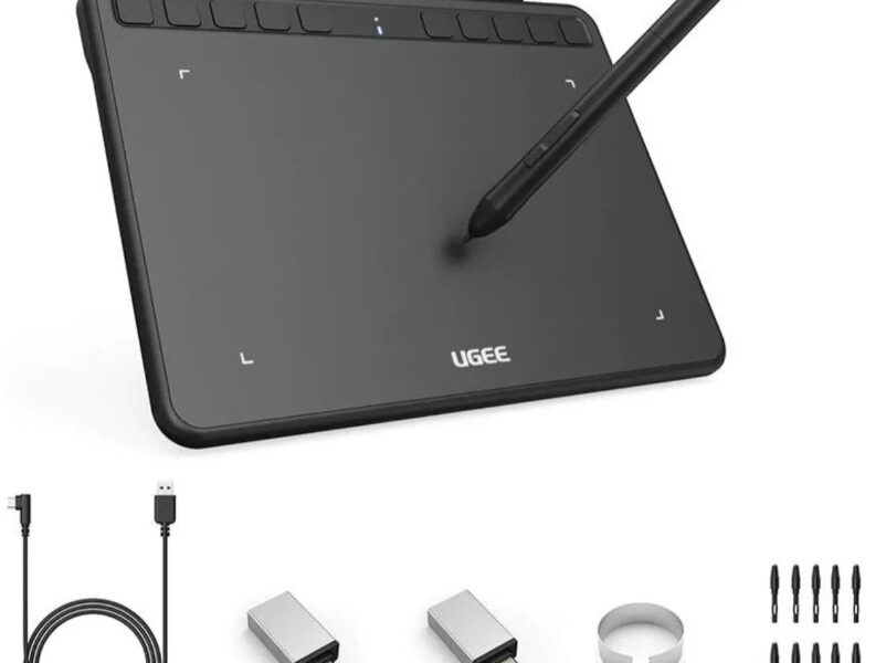 Mesa Digitalizadora UGEE S640 Tablet 6,3 Com Caneta Desenho Envio Imediato