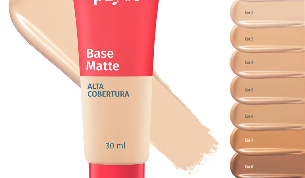 Base Matte Payot Alta Cobertura 30ml Cherrie Nova Boca Rosa