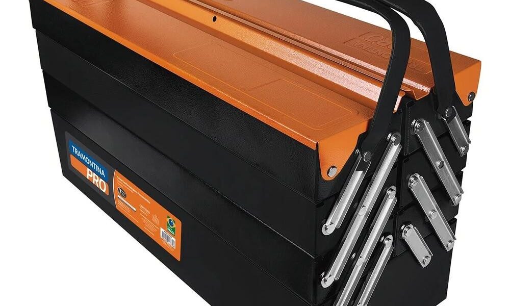 Caixa de Ferramentas 7 Gavetas Reforçada 44952002 TRAMONTINA PRO
