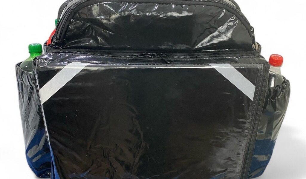 Mochila de Motoboy Bag para entregas delivery Mochila térmica ifood entrega impermeável reforçada