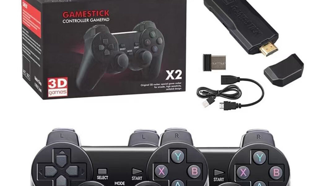 Videogame Stick 2-Console 4K GD10 , 64 Gb , 37.000 Jogos + 2 Controladores . Pronto Para Entrega Imediata De Retrô PSP ,