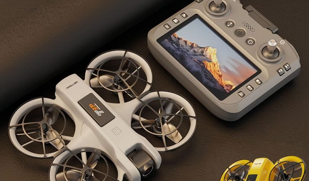 Drone Cross-Border Novo Produto T3 com Tela de 4.5 Polegadas Controle Remoto Evitar Obstáculos Fotografia Aérea de Alta