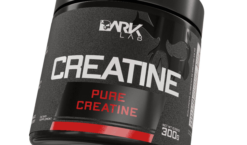 Creatina Monohidratada Pura 300g Dark Lab - 100% Pura
