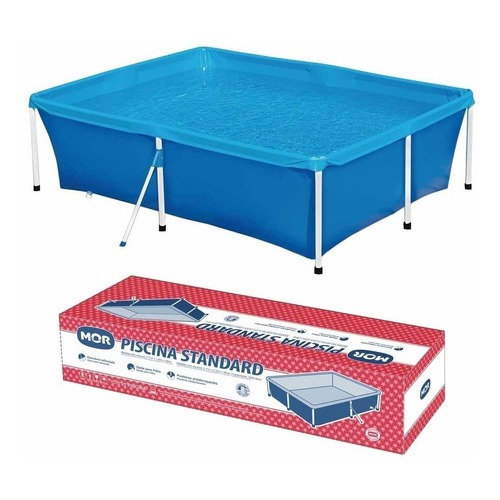 Piscina Mor 2000L Estruturada Quadrada Grande Retangular Picina Pisina Oferta