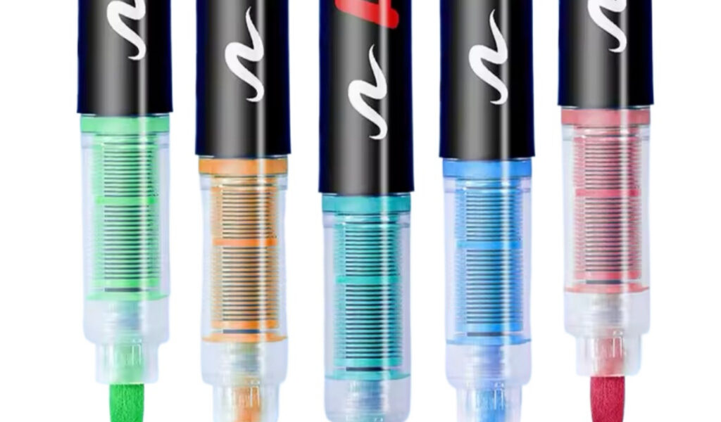 Caneta Marcadora Acrílica Líquida Direta, Pincel de Pintura, Pedra, Cerâmica, Glas, Madeira, Lona, , Desenho, Grafite