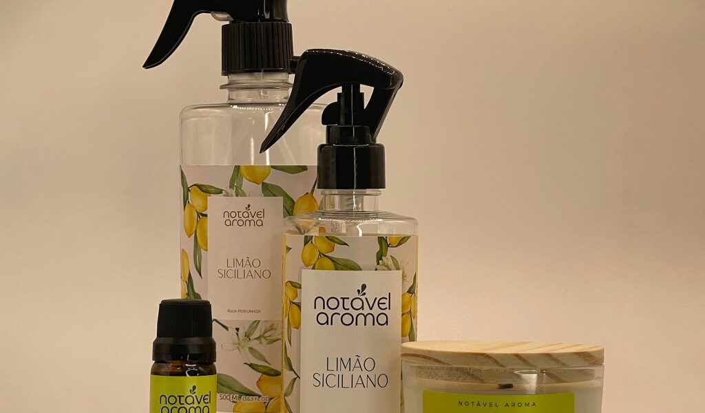Kit Aromatizante Odorizante Completo Home Presente Spray Essencia Notavel Aroma
