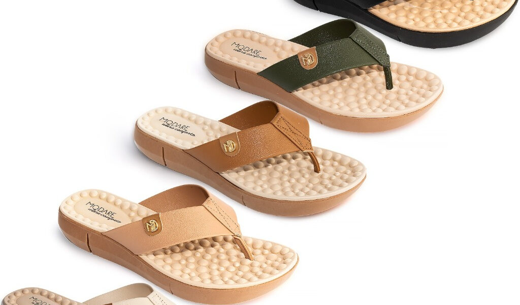 Chinelo Ortopedico Modare Feminino Esporão Massageador Macio
