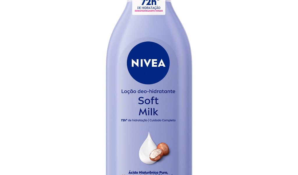 NIVEA Loção Hidratante Desodorante Soft Milk 400ml