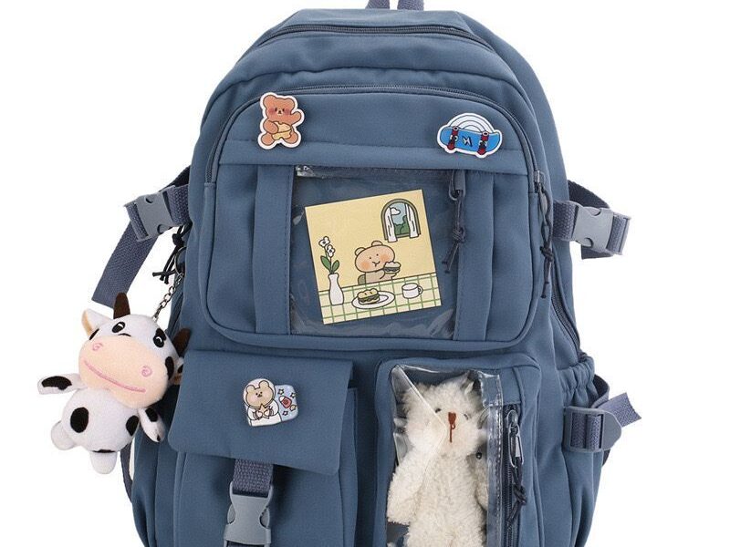 【Oferta Relâmpago da Loja】Mochila Bolsa Coreana Feminina Escolar-Trabalho-Viagem