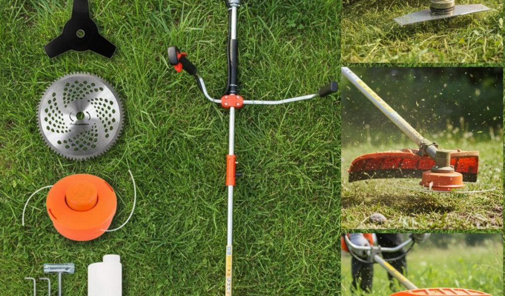 Roçadeira Aparador de Grama a Gasolina 75cc 3hp Multifuncional 4 em 1 Profissional