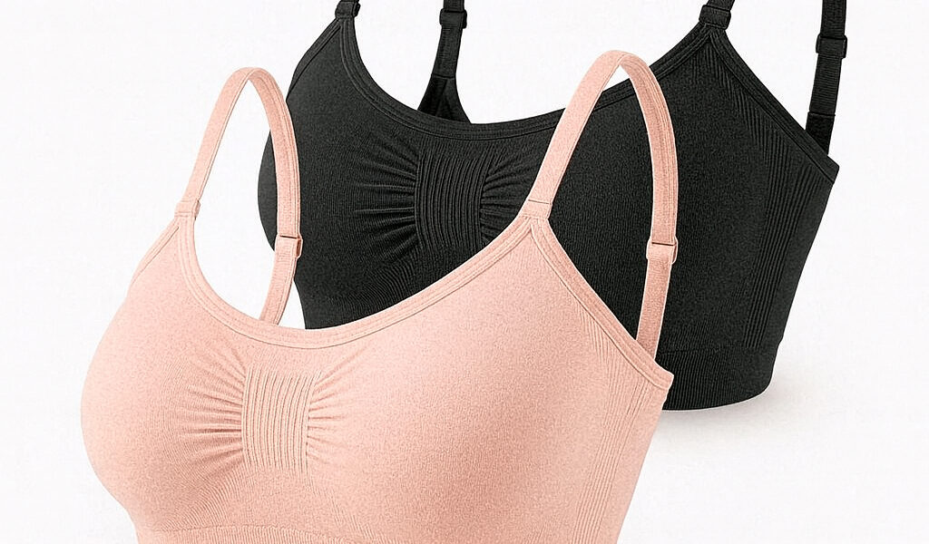 Kit 2 Top Sutiã Com Alça E Fecho Ajustável Amamentação Leve