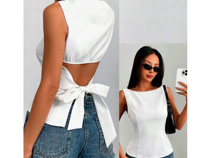 Blusa Margarida amarração|varias cores|Verão Casual|tendência e eleganteu