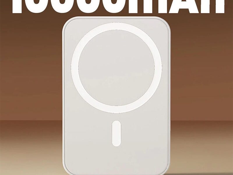 Carregador Portátil Indução para iPhone/Android Magsafe Sem fio Bateria Carga 5000mAH/10000mah