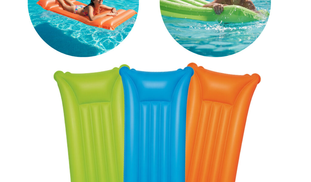 Kit 3 Boias Colchão Inflável Cama de Piscina Criança Adulto Gigante 183cm Praia Lazer Bronzeamento