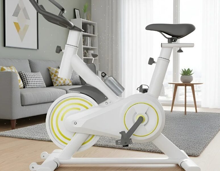 Bike Ergométrica Spinning Profissional Compacta Academia Fitness